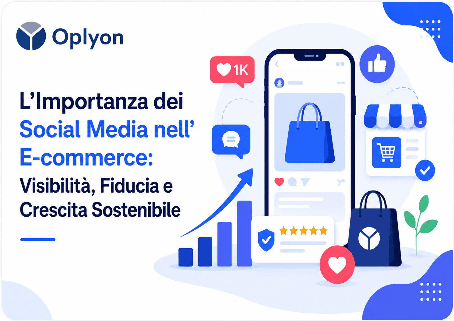 L’importanza dei social nell’e-commerce: visibilità, fiducia e crescita sostenibile